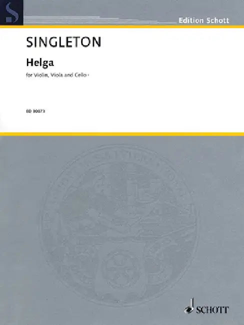 Helga: Violin, Viola, and Cello by Alvin Singleton