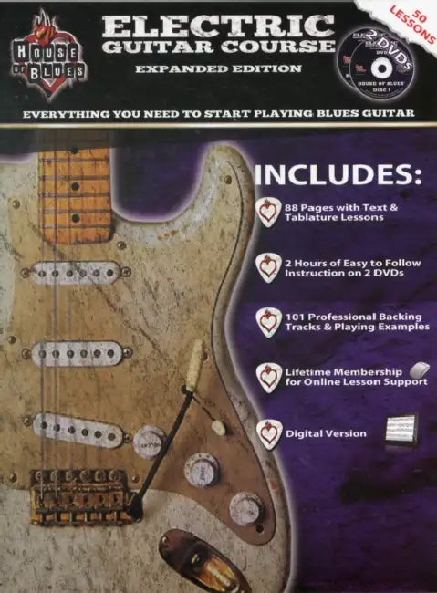 House of Blues Electric Guitar Course: Expanded Edition by John McCarthy