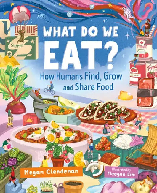 What Do We Eat?: How Humans Find, Grow and Share Food by Megan Clendenan