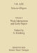 Selected Papers: Weak Interactions and Early Papers by T. -D Lee
