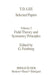 Selected Papers: Field Theory and Symmetry Principles by T. -D Lee