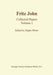 Fritz John: Collected Papers Volume 1 by J. Moser