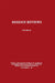 Residue Reviews: Residues of Pesticides and Other Contaminants in the Total Environment by Francis A. Gunther