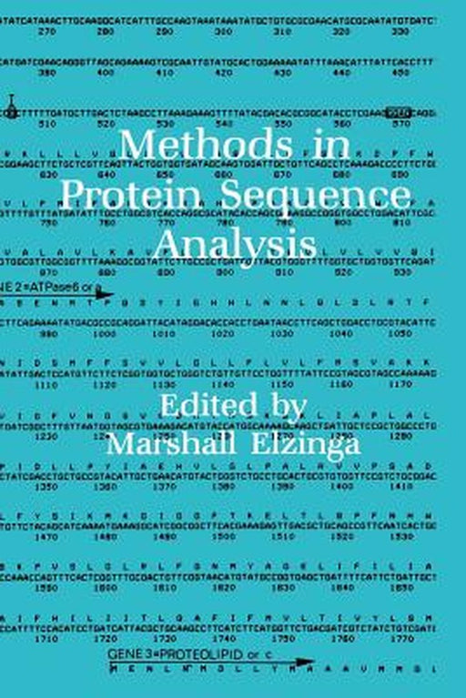 Methods in Protein Sequence Analysis by Marshall Elzinga