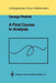 A First Course in Analysis by George Pedrick