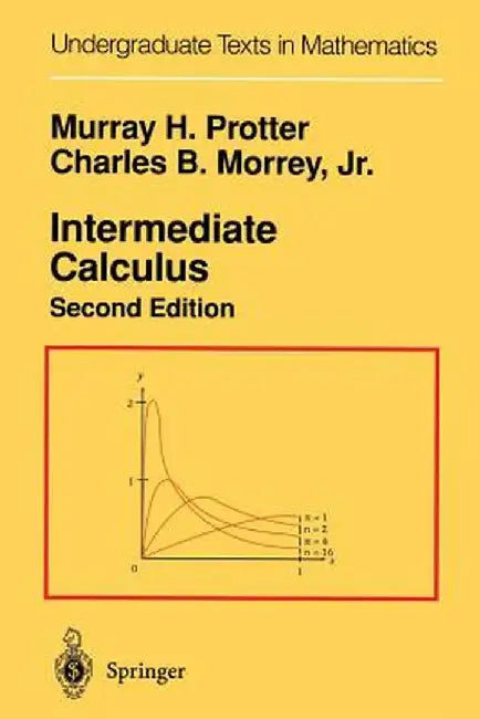 Intermediate Calculus by Murray H. Protter