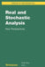 Real and Stochastic Analysis: New Perspectives by M. M. Rao
