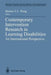 Contemporary Intervention Research in Learning Disabilities: An International Perspective by Bernice Y. L. Wong