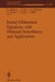 Partial Differential Equations with Minimal Smoothness and Applications by B. Dahlberg