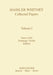 Hassler Whitney Collected Papers Volume I: Vol.1 by James Eelles