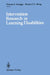 Intervention Research in Learning Disabilities by Thomas E. Scruggs