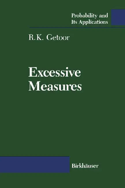 Excessive Measures by R. K. Getoor
