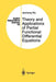 Theory and Applications of Partial Functional Differential Equations by Jianhong Wu