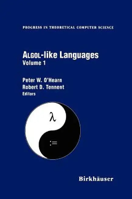 Algol-Like Languages by Peter O'Hearn