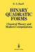 Binary Quadratic Forms: Classical Theory and Modern Computations by Duncan A. Buell