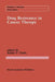 Drug Resistance in Cancer Therapy by Robert F. Ozols