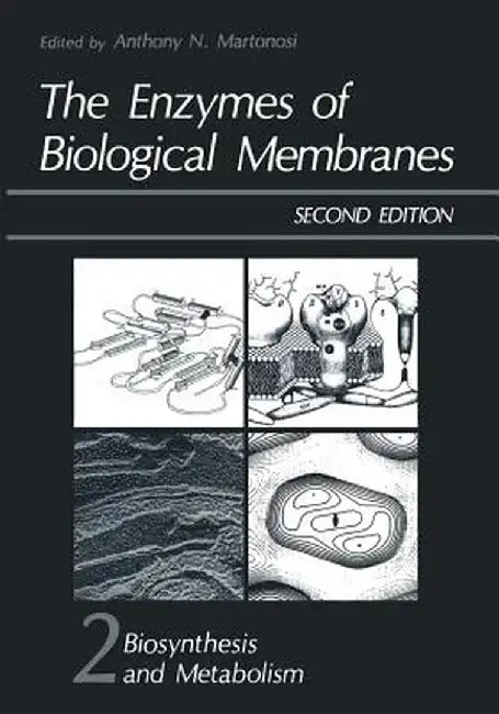 The Enzymes of Biological Membranes: Volume 2 Biosynthesis and Metabolism by Anthony Martonosi