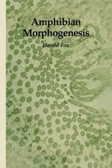 Amphibian Morphogenesis by Harold Fox
