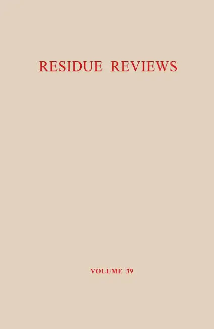 The Carbinole Acaricides: Chlorobenzilate and Chloropropylate by Francis A. Gunther