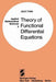 Theory of Functional Differential Equations by Jack K. Hale