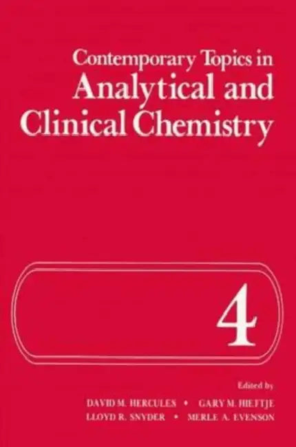 Contemporary Topics in Analytical and Clinical Chemistry by Collins Maps