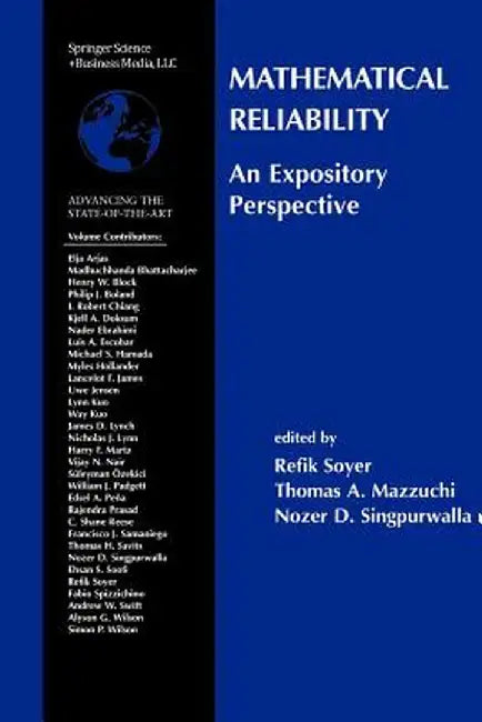 Mathematical Reliability: An Expository Perspective by R. Soyer