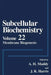 Membrane Biogenesis by A. H. Maddy