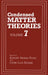 Condensed Matter Theories by Jorge Luis Aliaga