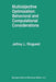 Multiobjective Optimization: Behavioral and Computational Considerations by Jeffrey L. Ringuest