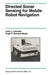 Directed Sonar Sensing for Mobile Robot Navigation by John J. Leonard