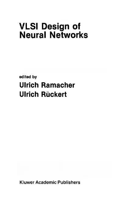 VLSI Design of Neural Networks by Ulrich Ramacher