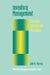 Inventory Management: Principles, Concepts and Techniques by John W. Toomey