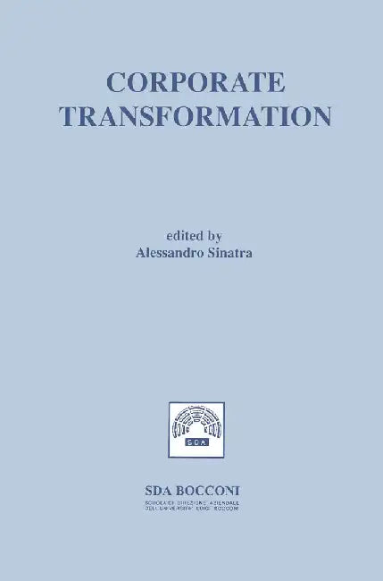 Corporate Transformation by Alessandro Sinatra