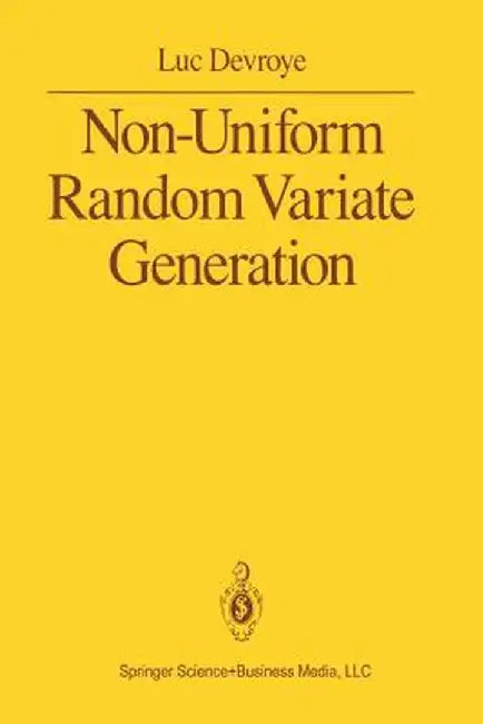 Non-Uniform Random Variate Generation by Luc Devroye