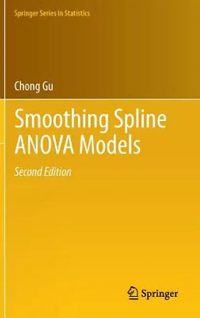 Smoothing Spline Anova Models by Chong Gu