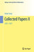 Collected Papers II: 1971-1977 by Serge Lang