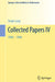 Collected Papers IV: 1990-1996 by Serge Lang