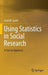Using Statistics in Social Research: A Concise Approach by Scott M. Lynch