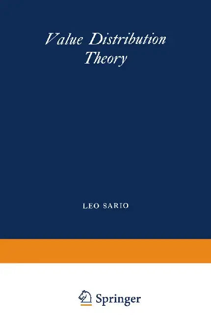 Value Distribution Theory by T. Kuroda