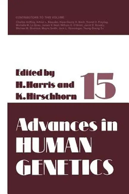 Advances in Human Genetics 15 by Harry Harris
