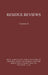 Residue Reviews: Residues of Pesticides and Other Foreign Chemicals in Foods and Feeds by Francis A. Gunther