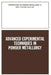 Advanced Experimental Techniques in Powder Metallurgy: Based on a Symposium on Advanced Experimental Techniques in Powder Metallurgy Sponsored by the by Joel S. Hirschhorn