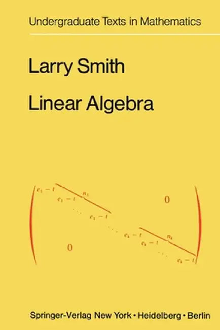 Linear Algebra by L. Smith
