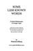 Some Less Known Words: A Brief Dictionary in Larger Type by Patrick Ellam