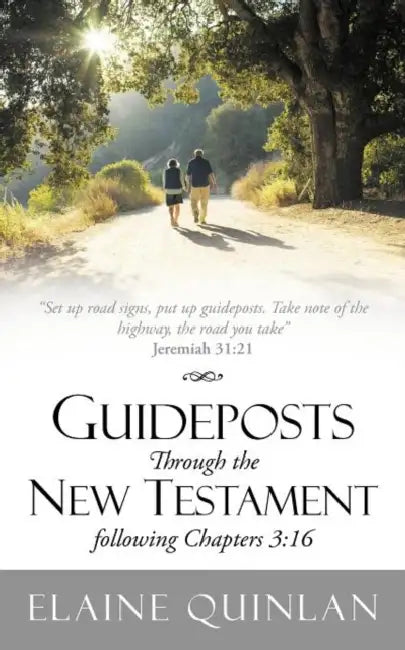 Guideposts Through the New Testament Following Chapters 3: 16: Set Up Road Signs, Put Up Guideposts. Take Note of the Highway, the Road You Take Jerem by Elaine Quinlan