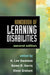 Handbook of Learning Disabilities by H. Lee Swanson