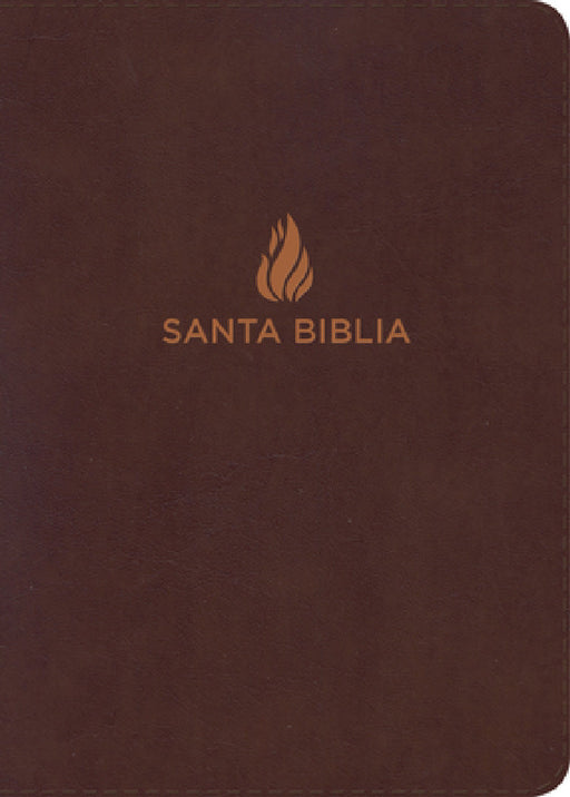 Rvr 1960 Biblia Compacta Letra Grande, Marrón Piel Fabricada by B&h Español Editorial