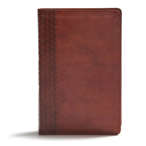 CSB Everyday Study Bible, British Tan Leathertouch by Csb Bibles by Holman