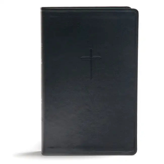 CSB Everyday Study Bible, Charcoal Leathertouch by Csb Bibles by Holman