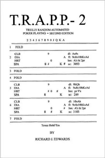 T.R.A.P.P. - 2: Trully Random Automated Poker Playing Second Edition by Richard J. Edwards